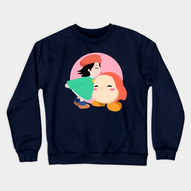 adeleine smooch Crewneck Sweatshirt by inkpocket